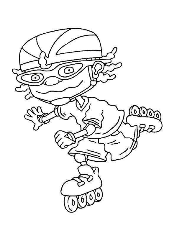 Coloring page: Rocket Power (Cartoons) #52600 - Free Printable Coloring Pages