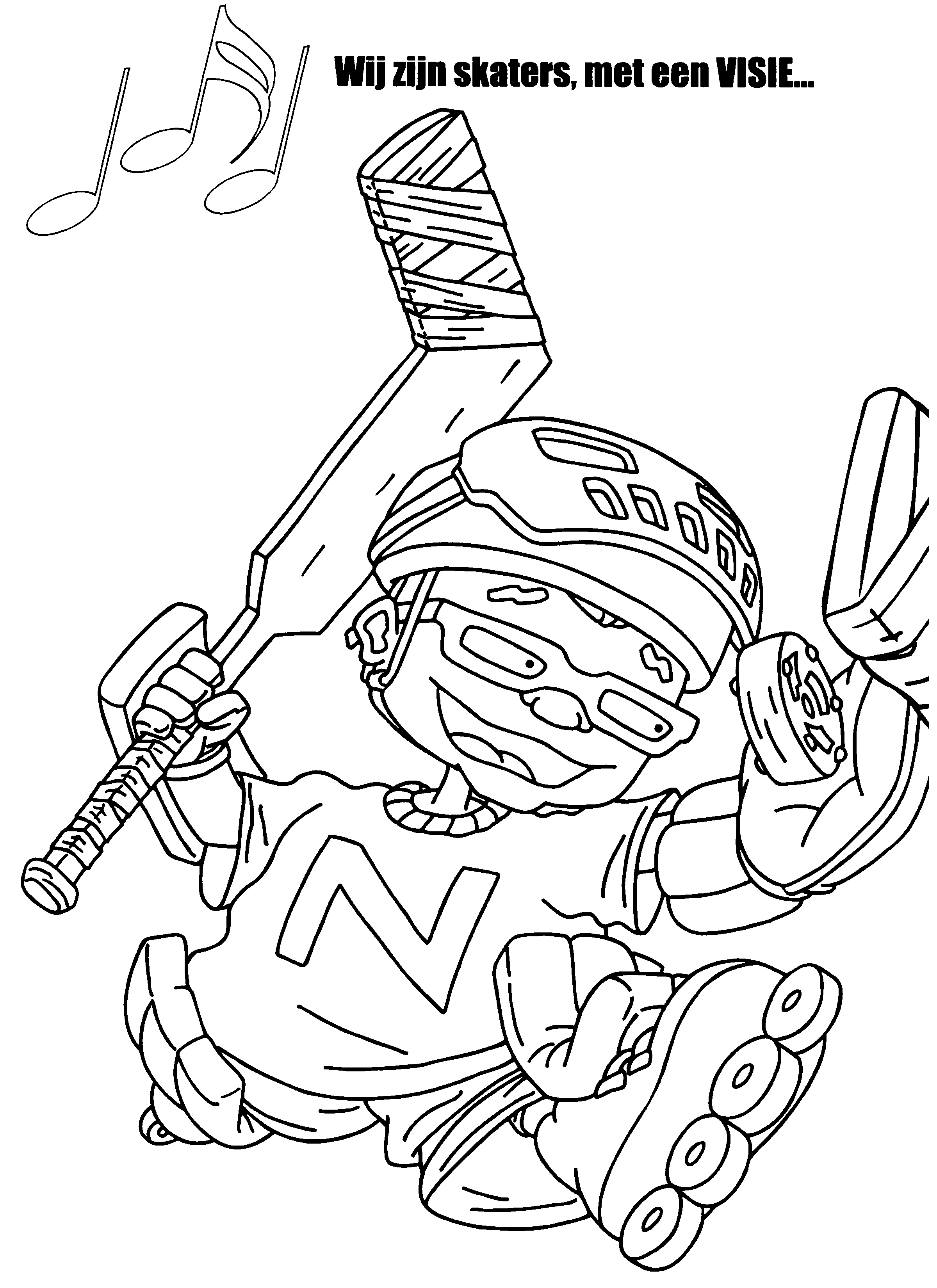 Coloring page: Rocket Power (Cartoons) #52604 - Free Printable Coloring Pages