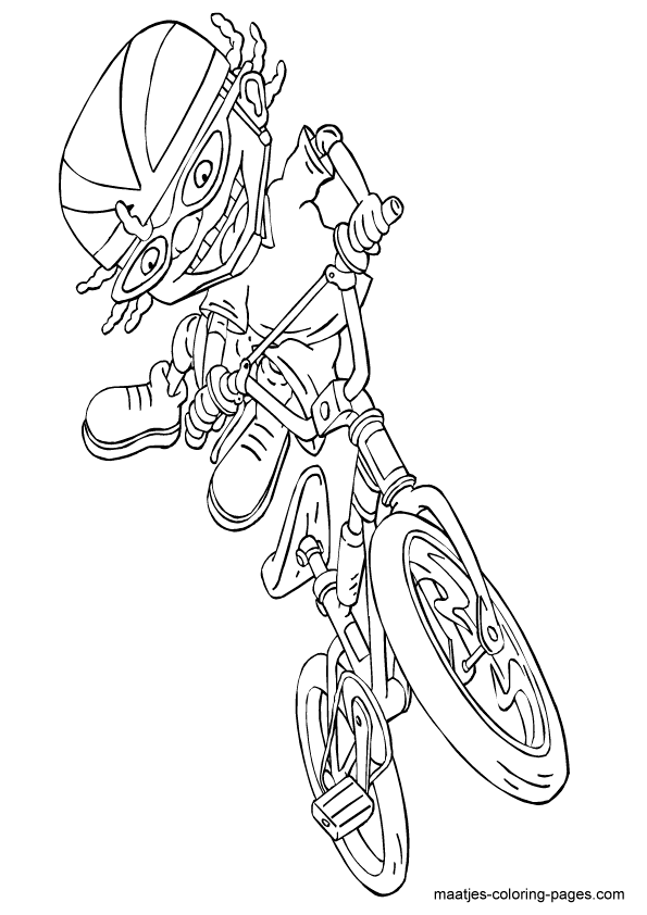 Coloring page: Rocket Power (Cartoons) #52619 - Free Printable Coloring Pages