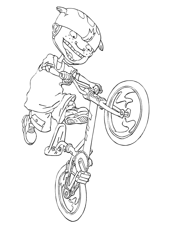 Coloring page: Rocket Power (Cartoons) #52622 - Free Printable Coloring Pages