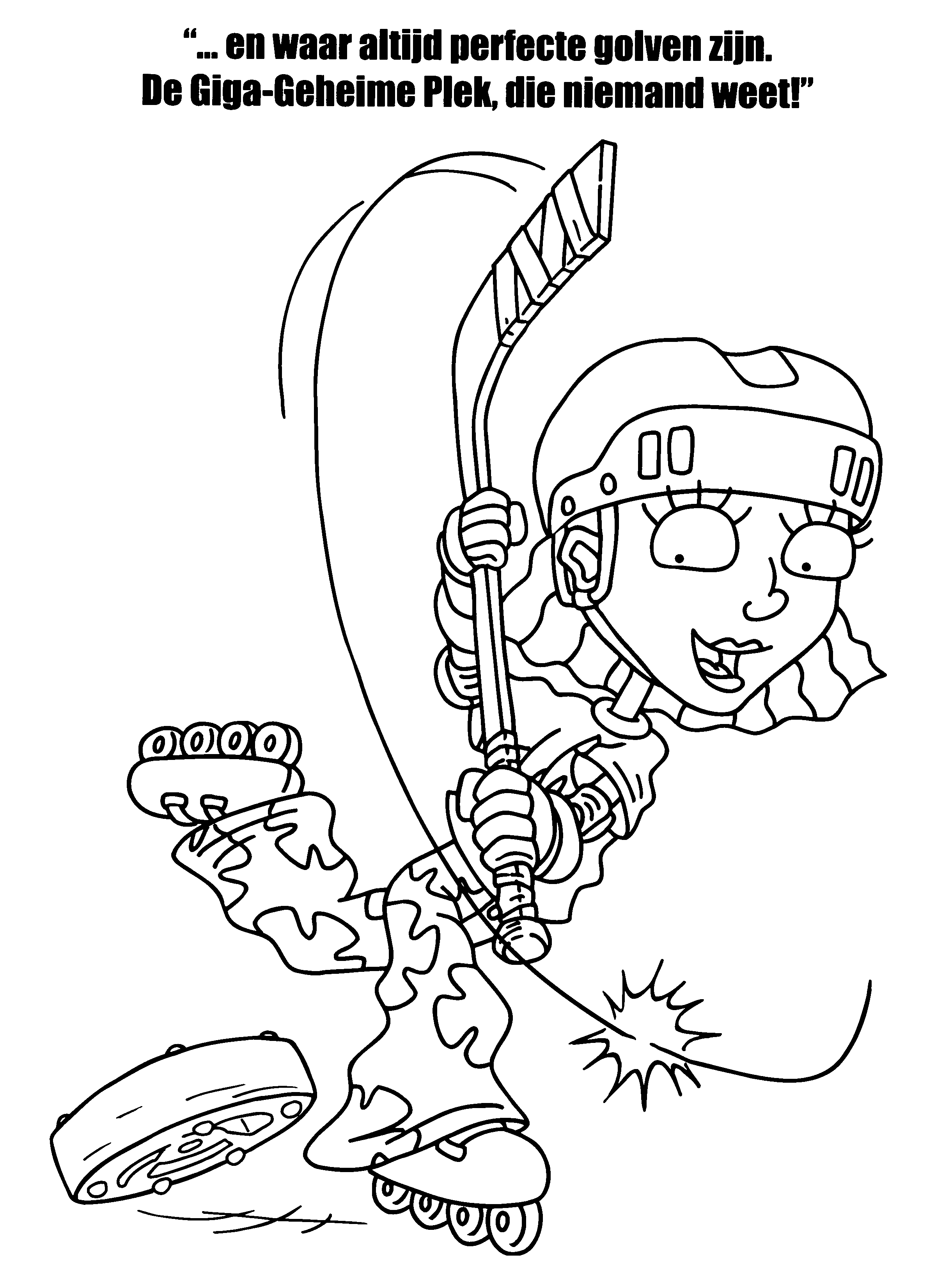 Coloring page: Rocket Power (Cartoons) #52645 - Free Printable Coloring Pages