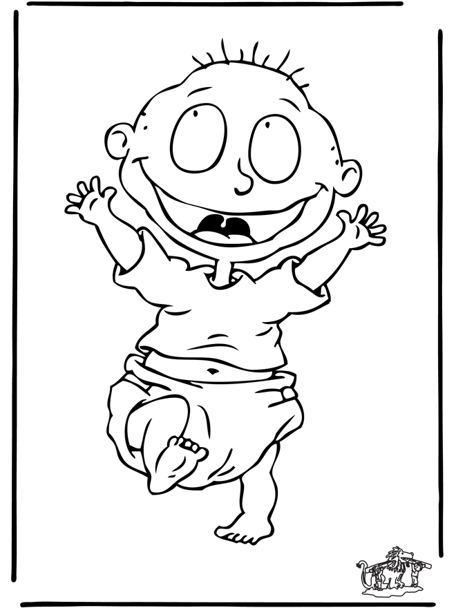 Coloring page: Rugrats (Cartoons) #52699 - Free Printable Coloring Pages