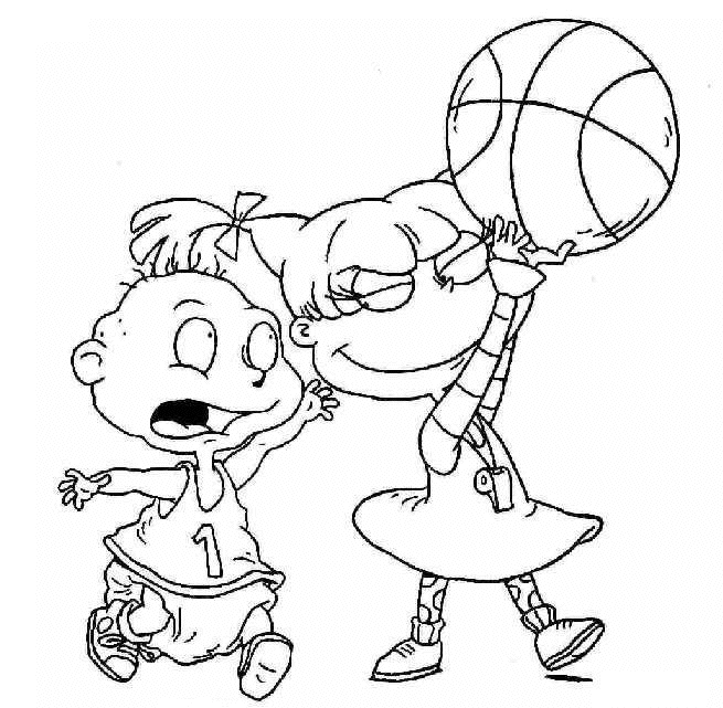 Coloring page: Rugrats (Cartoons) #52702 - Free Printable Coloring Pages