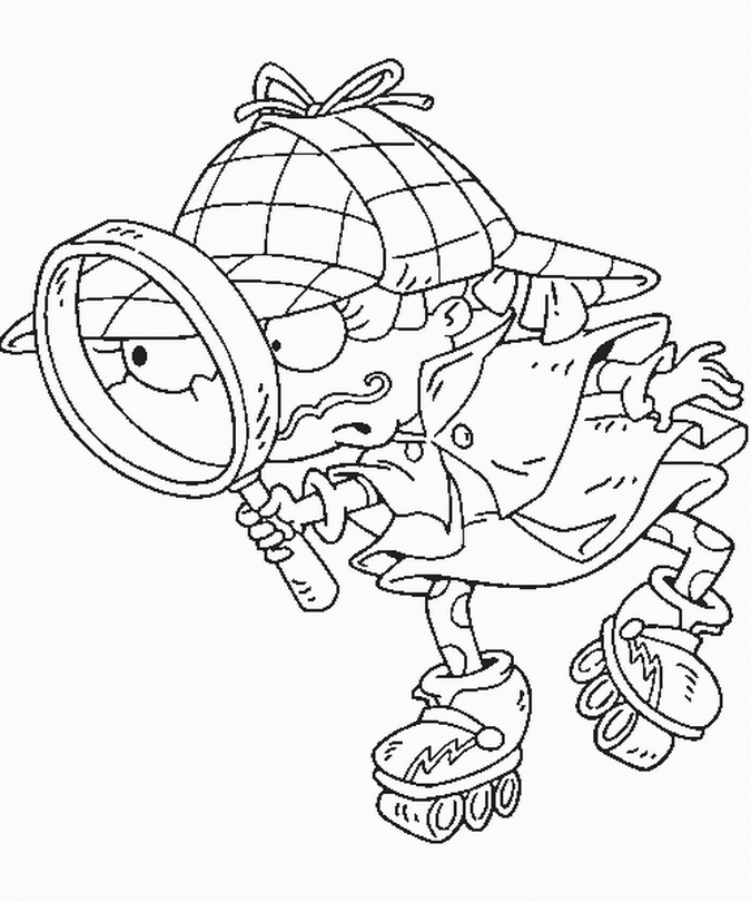 Coloring page: Rugrats (Cartoons) #52703 - Free Printable Coloring Pages