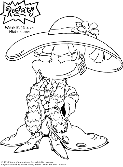 Coloring page: Rugrats (Cartoons) #52705 - Free Printable Coloring Pages