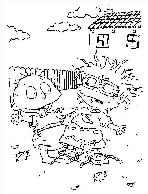 Coloring page: Rugrats (Cartoons) #52706 - Free Printable Coloring Pages
