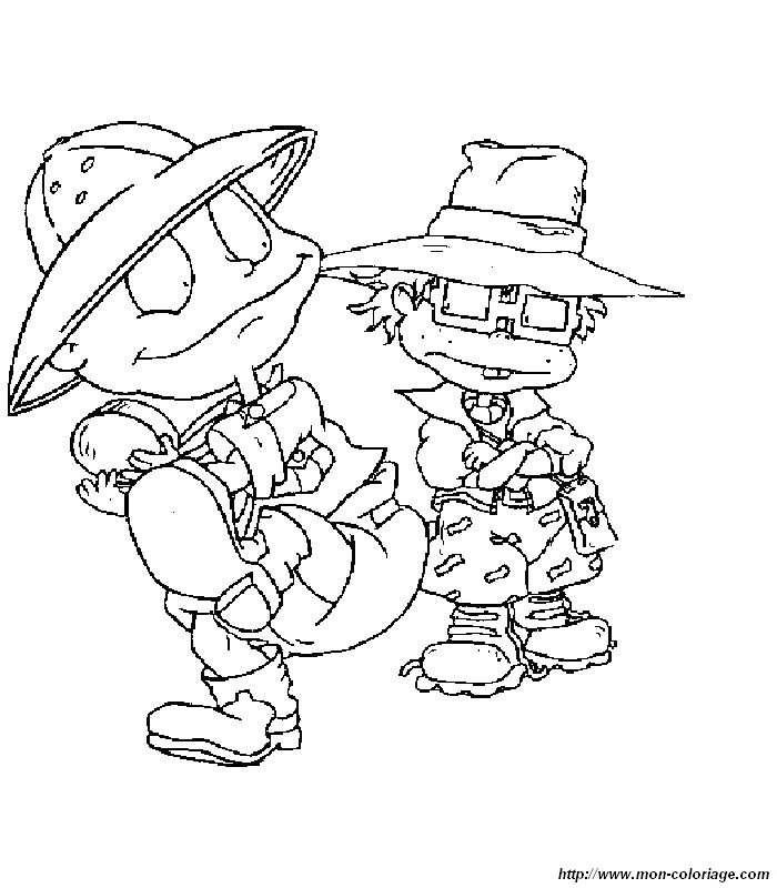 Coloring page: Rugrats (Cartoons) #52724 - Free Printable Coloring Pages