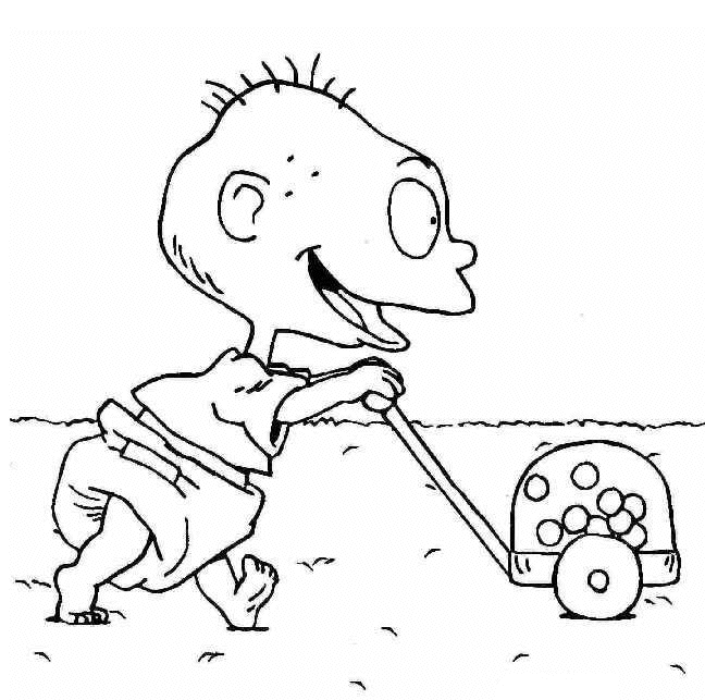 Coloring page: Rugrats (Cartoons) #52731 - Free Printable Coloring Pages