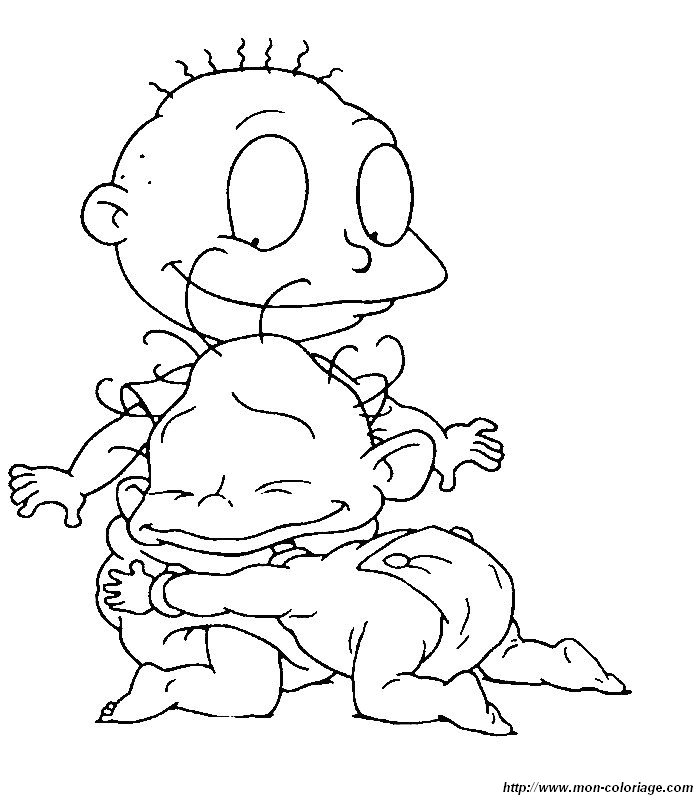 Coloring page: Rugrats (Cartoons) #52738 - Free Printable Coloring Pages