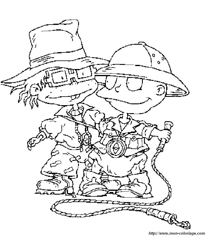 Coloring page: Rugrats (Cartoons) #52742 - Free Printable Coloring Pages