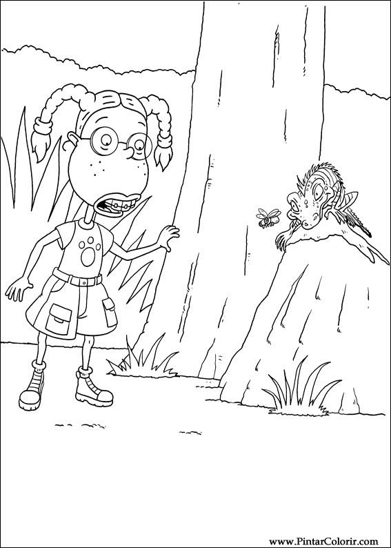 Coloring page: Rugrats (Cartoons) #52752 - Free Printable Coloring Pages