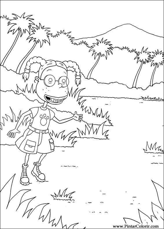 Coloring page: Rugrats (Cartoons) #52757 - Free Printable Coloring Pages