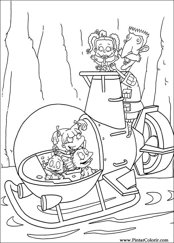 Coloring page: Rugrats (Cartoons) #52764 - Free Printable Coloring Pages