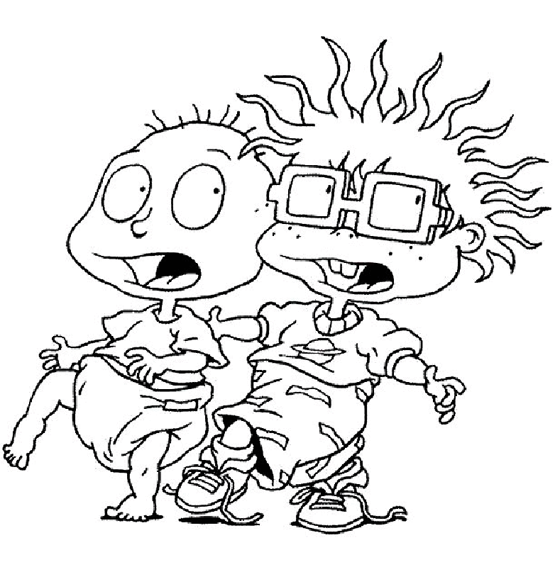 Coloring page: Rugrats (Cartoons) #52781 - Free Printable Coloring Pages