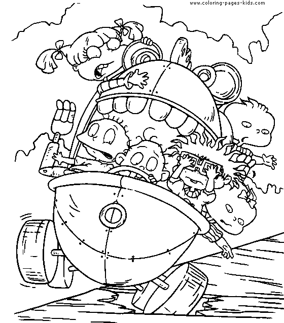 Coloring page: Rugrats (Cartoons) #52786 - Free Printable Coloring Pages