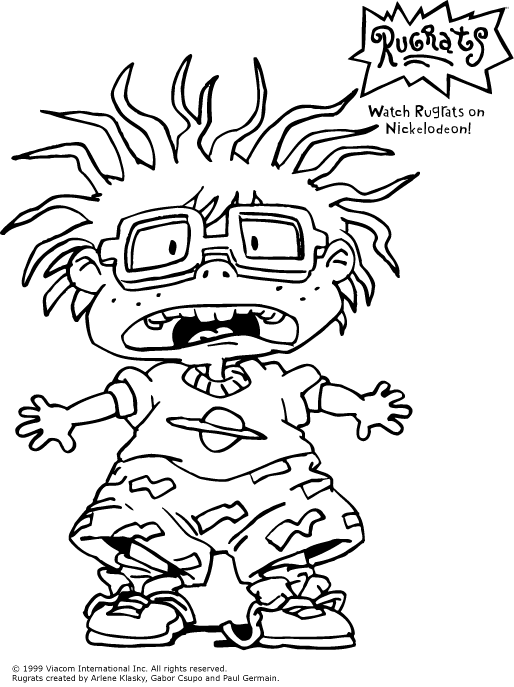 Coloring page: Rugrats (Cartoons) #52791 - Free Printable Coloring Pages