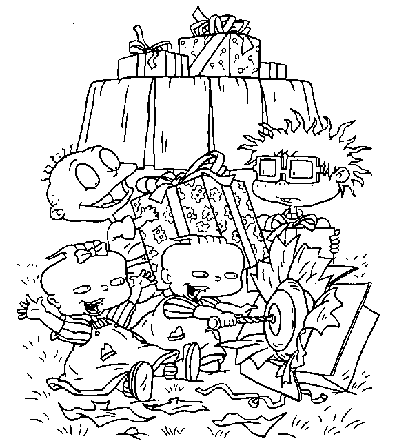 Coloring page: Rugrats (Cartoons) #52793 - Free Printable Coloring Pages