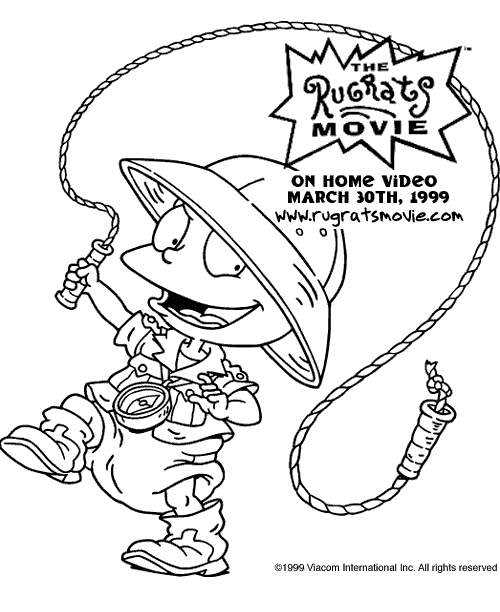 Coloring page: Rugrats (Cartoons) #52795 - Free Printable Coloring Pages