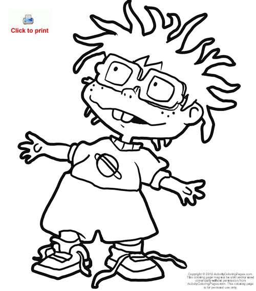 Coloring page: Rugrats (Cartoons) #52812 - Free Printable Coloring Pages
