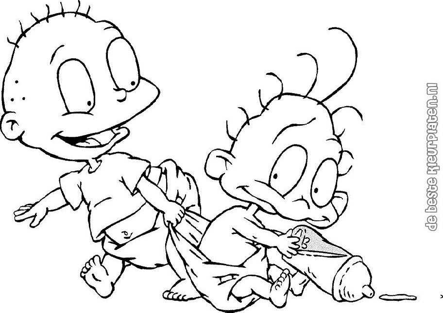 Coloring page: Rugrats (Cartoons) #52816 - Free Printable Coloring Pages
