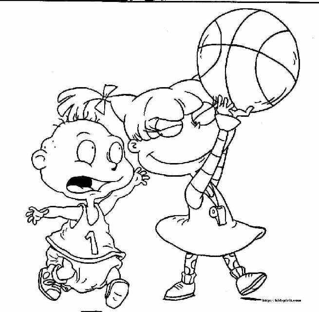 Coloring page: Rugrats (Cartoons) #52818 - Free Printable Coloring Pages
