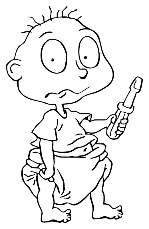 Coloring page: Rugrats (Cartoons) #52832 - Free Printable Coloring Pages