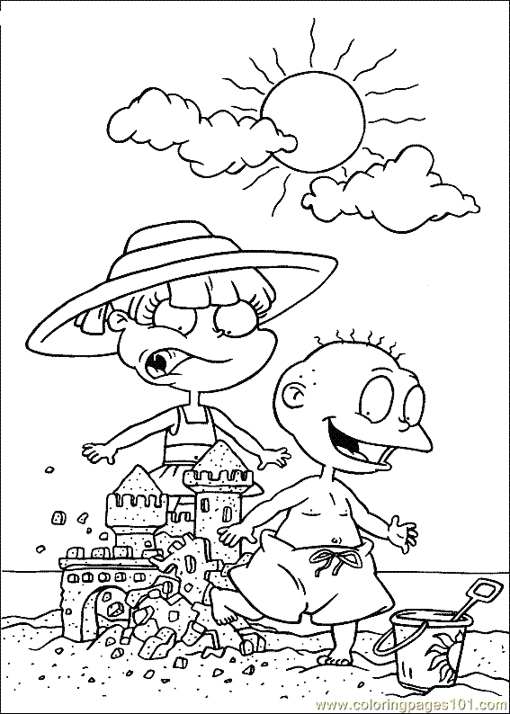 Coloring page: Rugrats (Cartoons) #52834 - Free Printable Coloring Pages