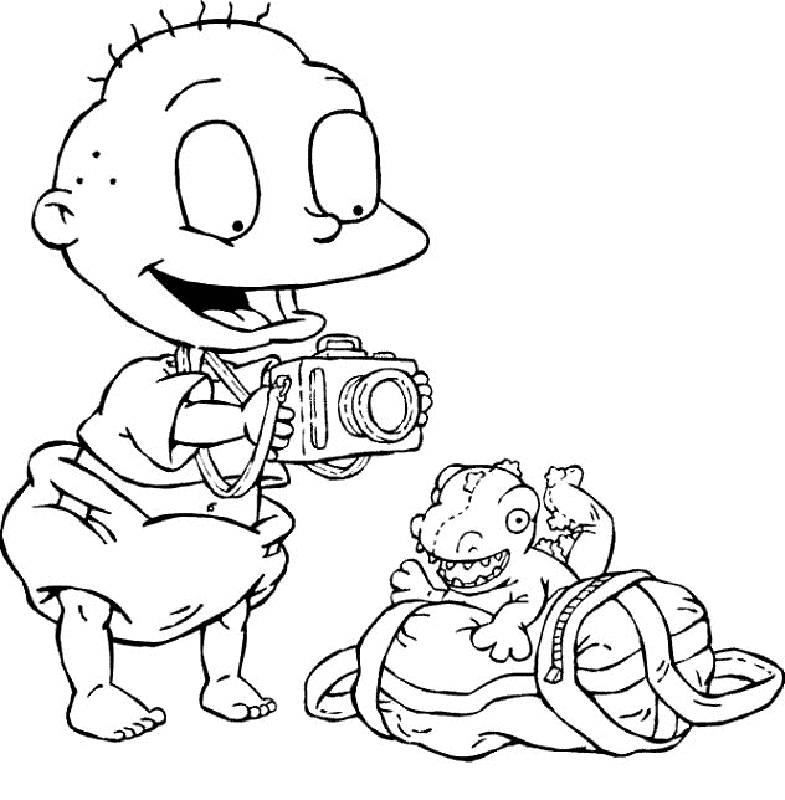 Coloring page: Rugrats (Cartoons) #52835 - Free Printable Coloring Pages