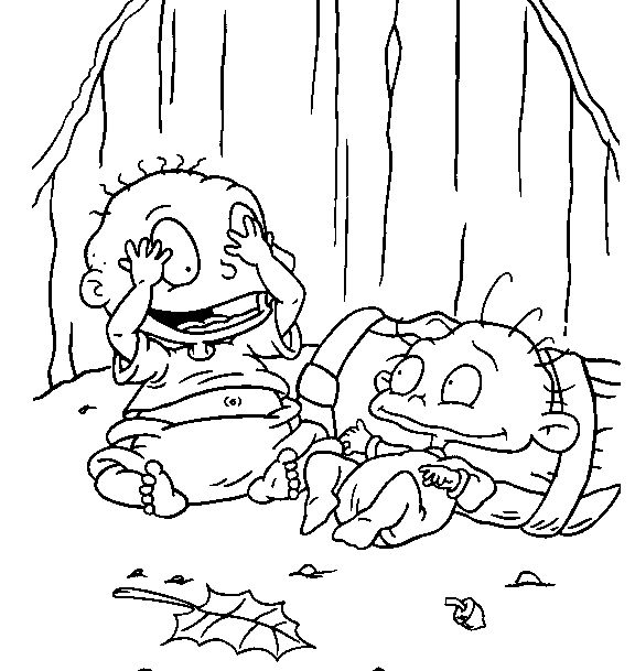Coloring page: Rugrats (Cartoons) #52846 - Free Printable Coloring Pages