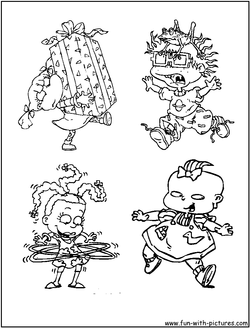 Coloring page: Rugrats (Cartoons) #52863 - Free Printable Coloring Pages