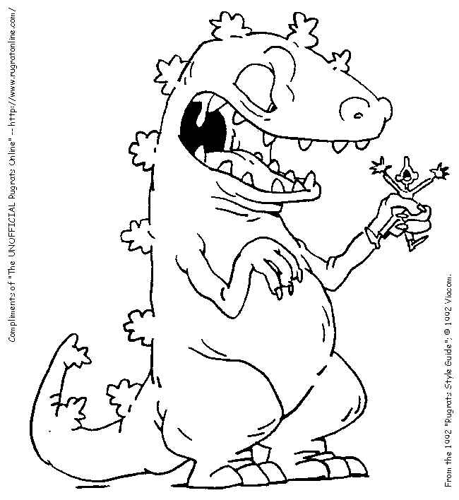 Coloring page: Rugrats (Cartoons) #52878 - Free Printable Coloring Pages