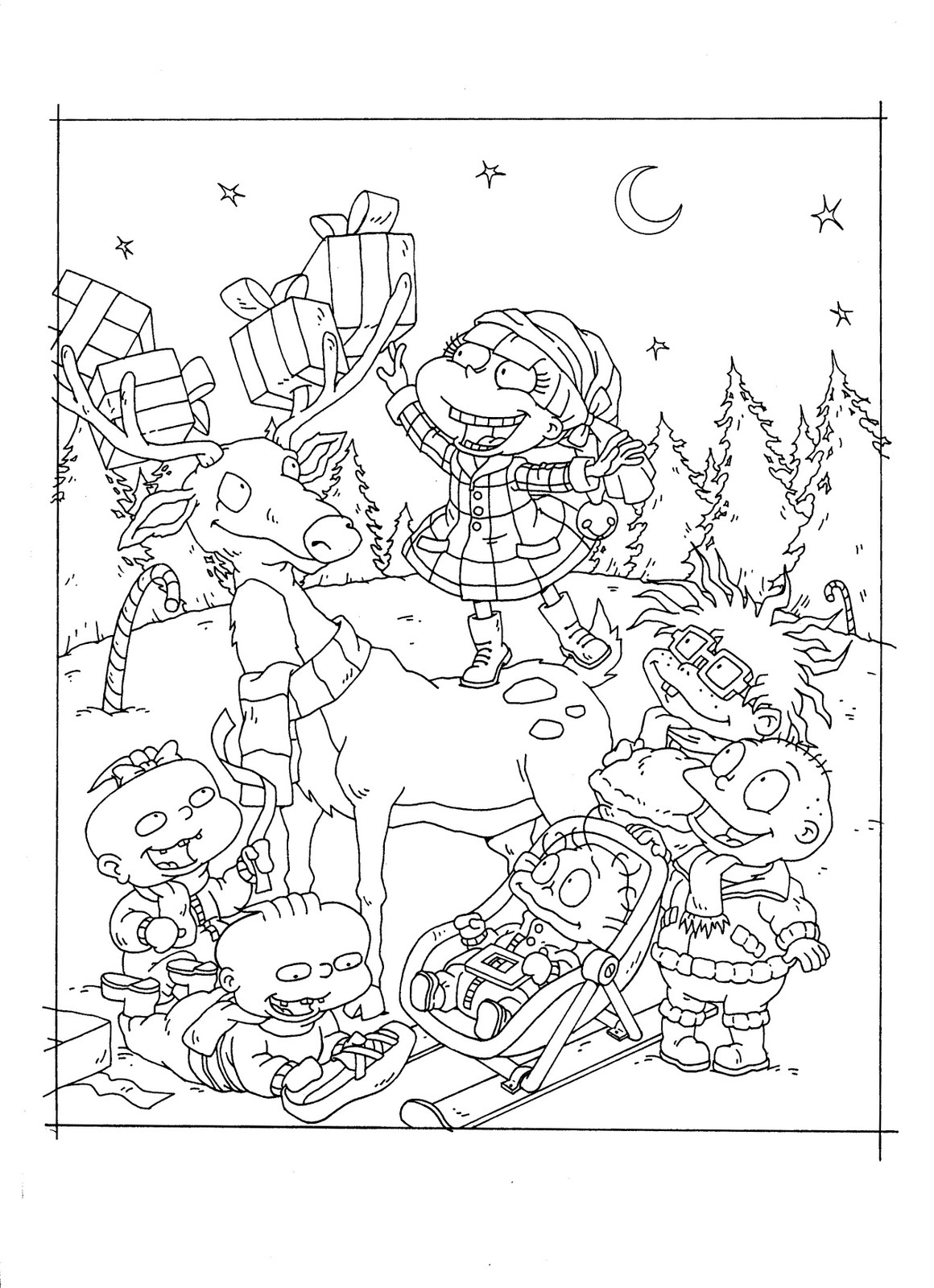 Coloring page: Rugrats (Cartoons) #52892 - Free Printable Coloring Pages