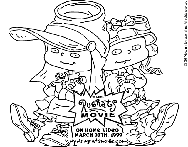 Coloring page: Rugrats (Cartoons) #52897 - Free Printable Coloring Pages