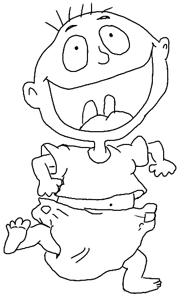 Coloring page: Rugrats (Cartoons) #52902 - Free Printable Coloring Pages