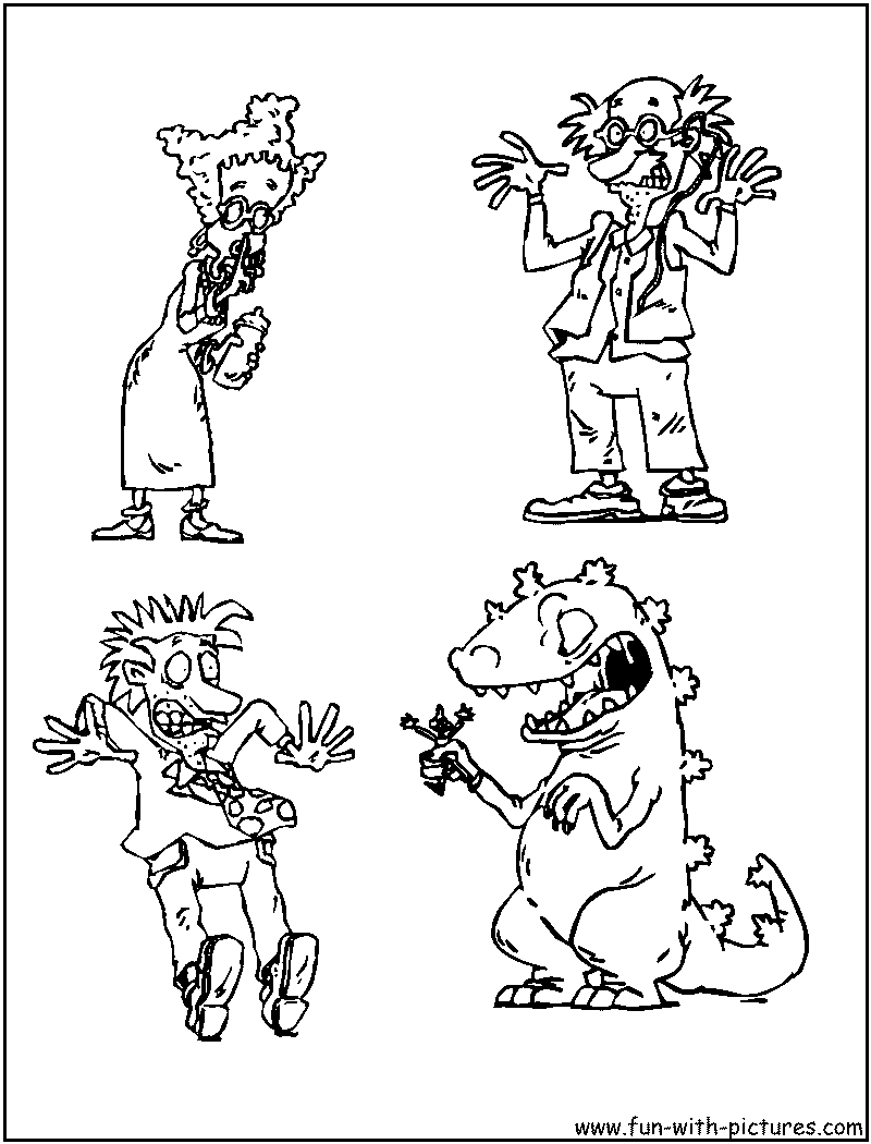 Coloring page: Rugrats (Cartoons) #52905 - Free Printable Coloring Pages