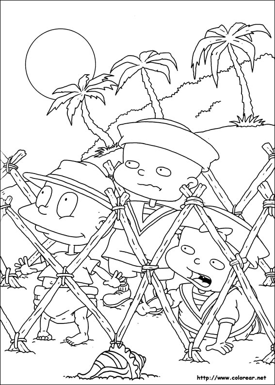 Coloring page: Rugrats (Cartoons) #52922 - Free Printable Coloring Pages