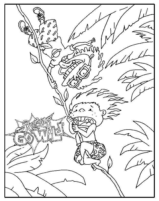Coloring page: Rugrats (Cartoons) #52937 - Free Printable Coloring Pages
