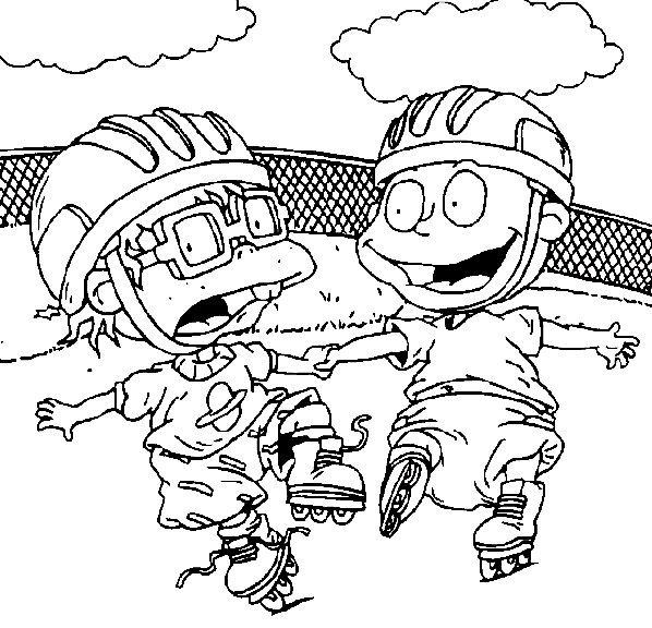 Coloring page: Rugrats (Cartoons) #52943 - Free Printable Coloring Pages
