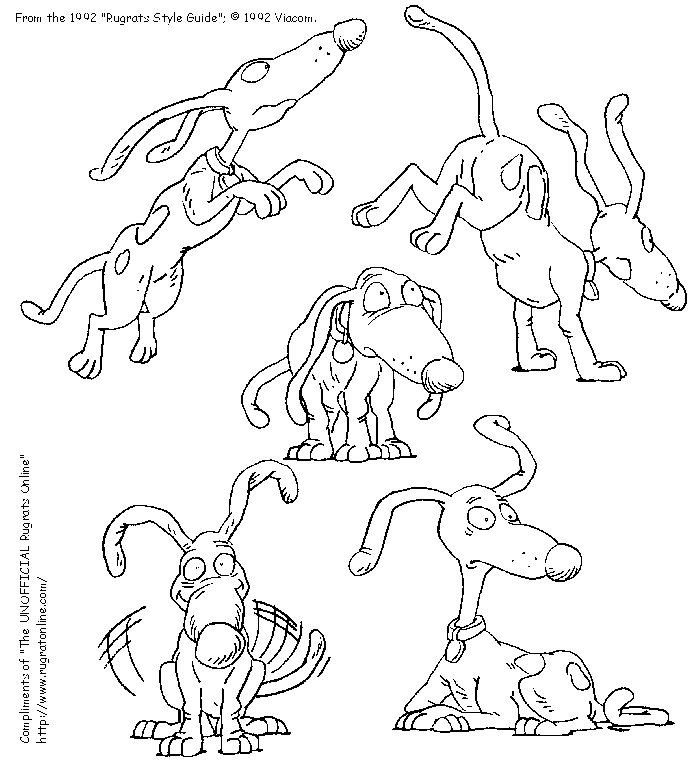Coloring page: Rugrats (Cartoons) #52944 - Free Printable Coloring Pages