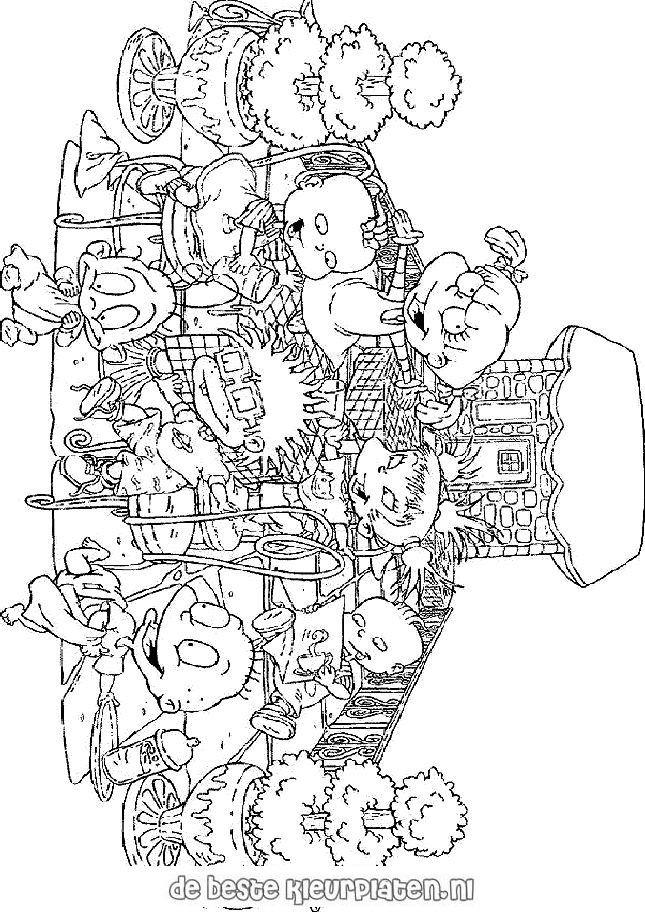 Coloring page: Rugrats (Cartoons) #52952 - Free Printable Coloring Pages
