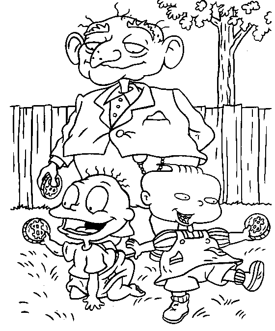 Coloring page: Rugrats (Cartoons) #52961 - Free Printable Coloring Pages