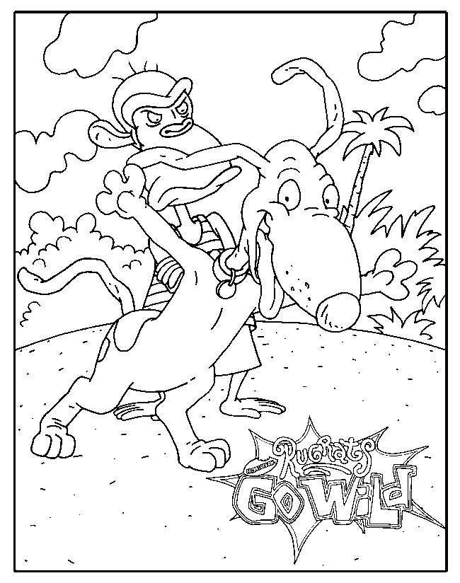 Coloring page: Rugrats (Cartoons) #52964 - Free Printable Coloring Pages