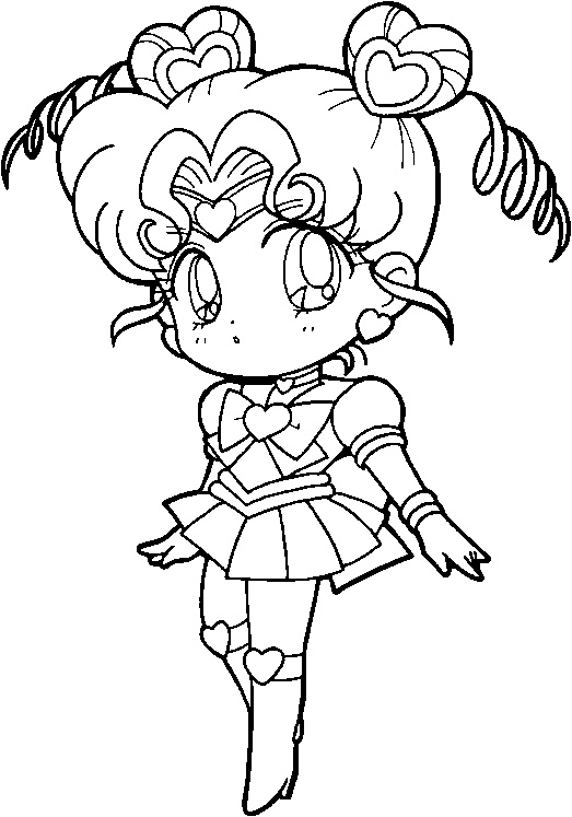 Coloring page: Sailor Moon (Cartoons) #50296 - Free Printable Coloring Pages