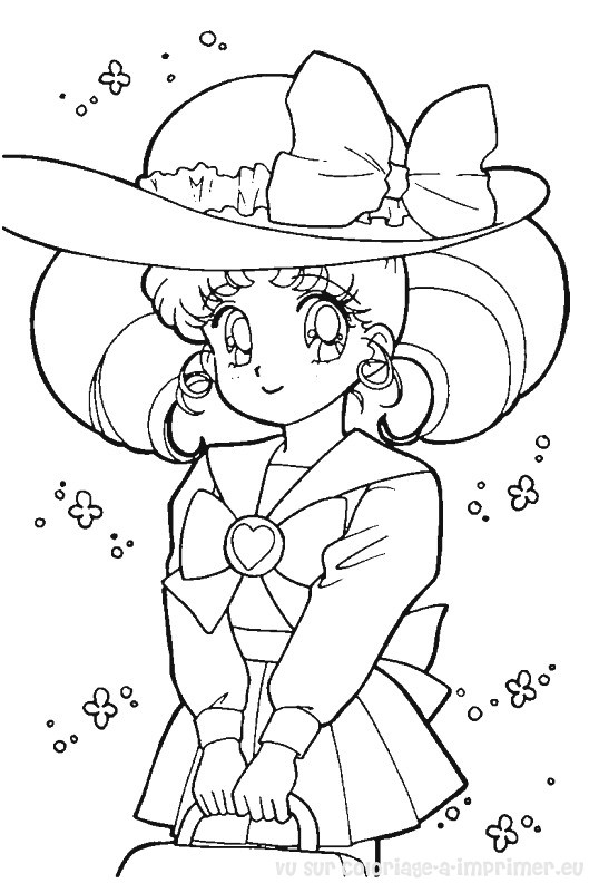 Coloring page: Sailor Moon (Cartoons) #50311 - Free Printable Coloring Pages