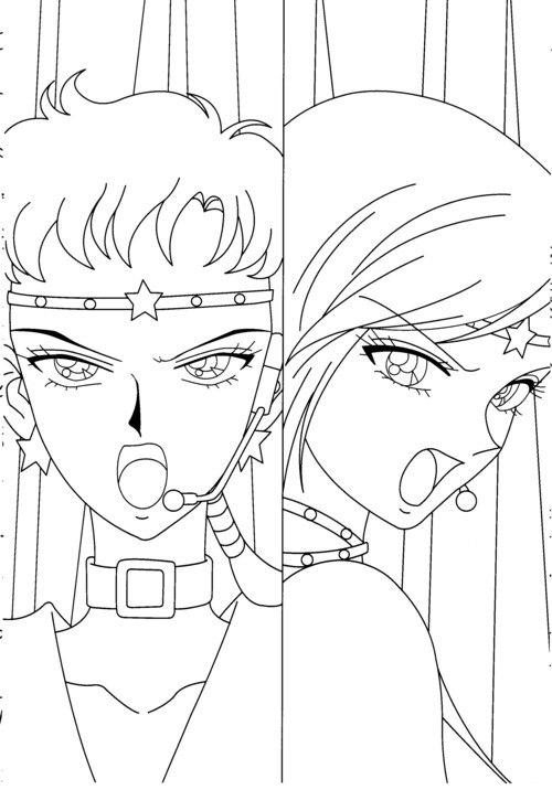 Coloring page: Sailor Moon (Cartoons) #50343 - Free Printable Coloring Pages