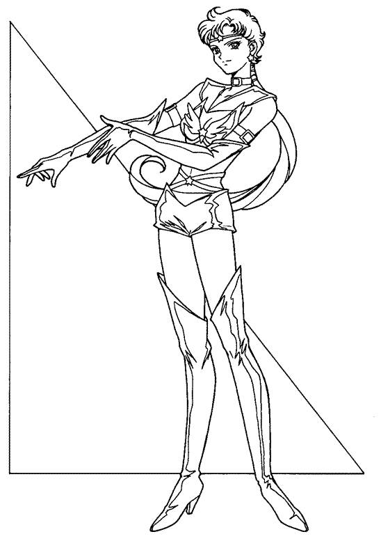 Coloring page: Sailor Moon (Cartoons) #50436 - Free Printable Coloring Pages