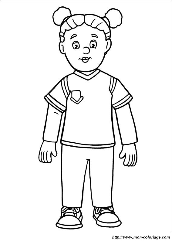 Coloring page: Sam the Fireman (Cartoons) #39845 - Free Printable Coloring Pages