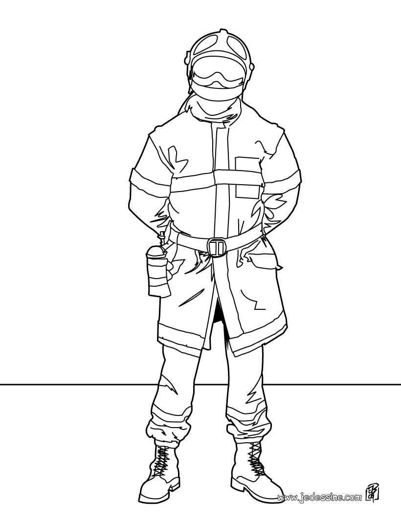 Coloring page: Sam the Fireman (Cartoons) #39871 - Free Printable Coloring Pages