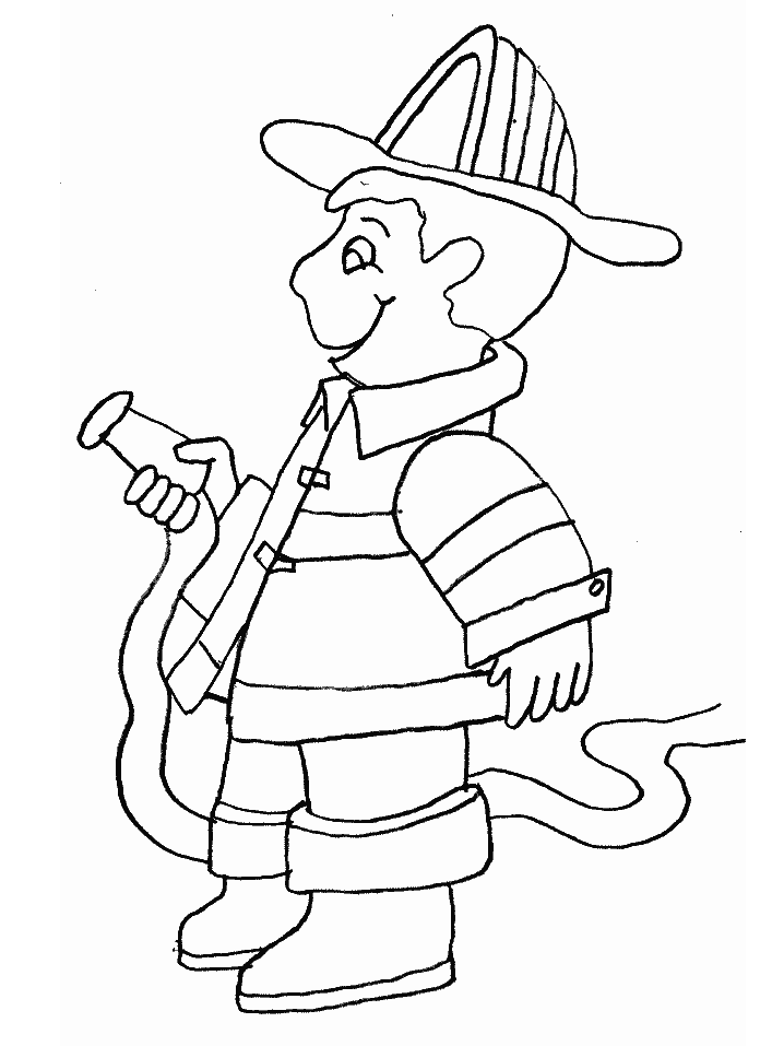 Coloring page: Sam the Fireman (Cartoons) #39888 - Free Printable Coloring Pages