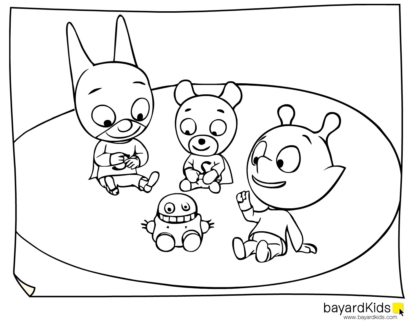 Coloring page: SamSam (Cartoons) #39593 - Free Printable Coloring Pages